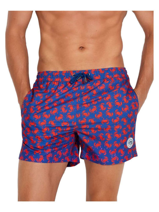 U.S. Polo Assn. Men's Swimwear Bermuda Blue