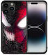Smartfits Spiderman Venom Back Cover Πολύχρωμο (iPhone 14 Pro Max)