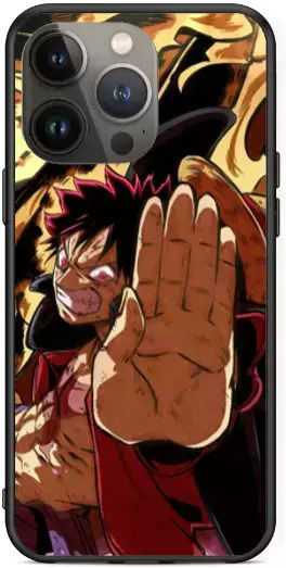 Smartfits Monkey D. Luffy Attacks Back Cover Πολύχρωμο (iPhone 13 Pro Max)