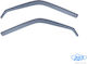 DGA Set of Windbreakers Front Car Dark Fime for Fiat Seicento 1998-2007 2pcs
