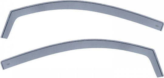 DGA Set of Windbreakers Front Car Dark Fime for Fiat Ducato 1994-2006 2pcs
