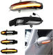 Огледален индикатор Mercedes Benz E Class W211 S211 2002-2007 G Class W463 динамичен LED затъмнен 2 броя