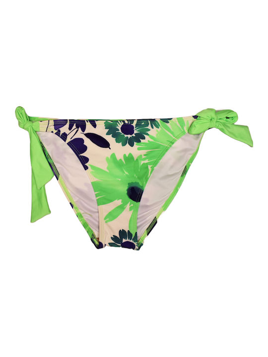 Bluepoint Solids Bikini Slip mit Schnürchen Grün