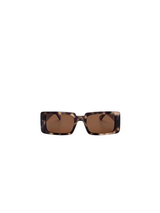 Urban Owl Women's Sunglasses with Brown Tartaruga Plastic Frame and Brown Lens KELLY-C2
