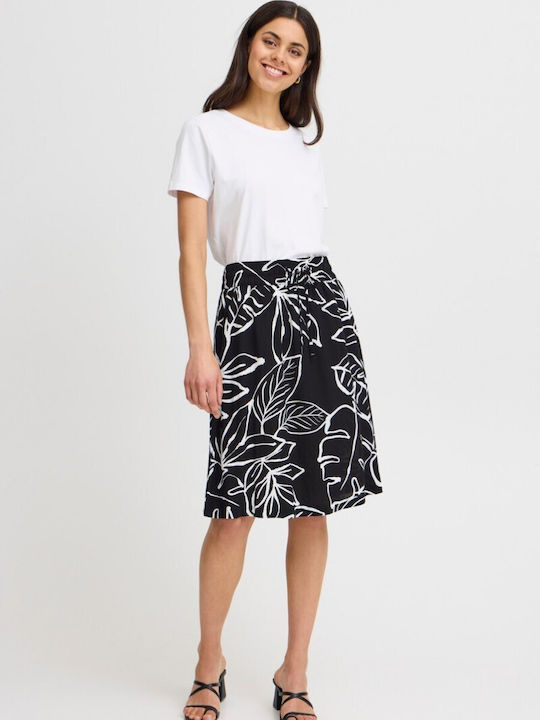 Fransa Skirt Black