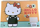 Gim Zeichenblock 23x33 40 Blätter + Hello Kitty Aufkleber 335-73416