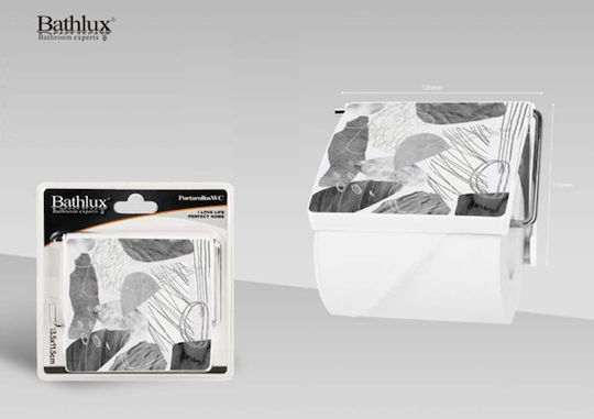 Bathlux Paper Holder Plastic Multicolored