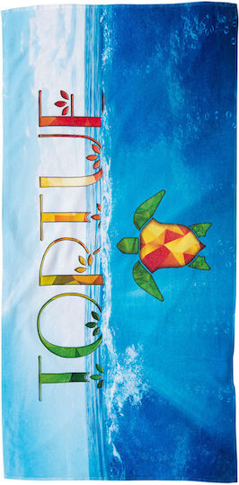 Kids Beach Towel 70x140cm Boy Tortue Tortue S2-167-100 Multicolor