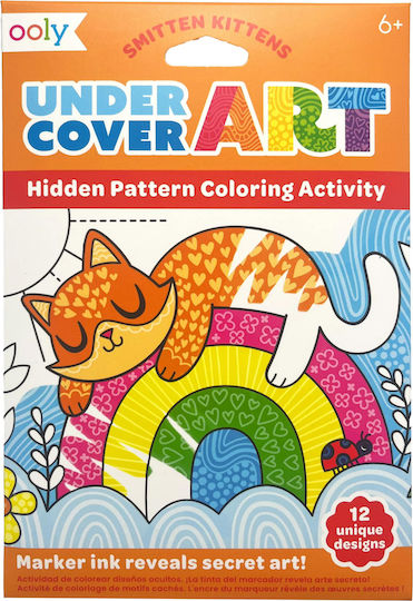 Coloring Set Secret Undercover Art Kittens