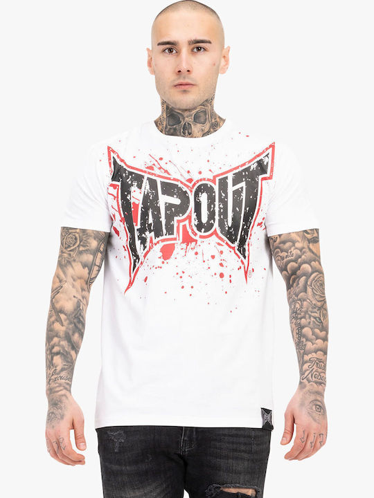 Tapout T-shirt White/red/black