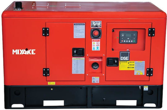 Miyake YN-20 ATS Trifazică Generatoare silențioase Generator Petrol cu Autostart și Putere Maximă 20kVA