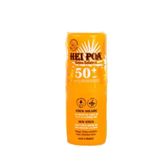 Hei Poa Αδιάβροχο Αντηλιακό Stick Προσώπου SPF50+ 15gr