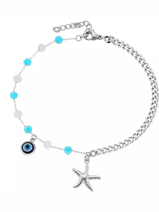 Oxzen Stahl Fußarmband