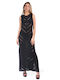 Summer Maxi Evening Dress Black