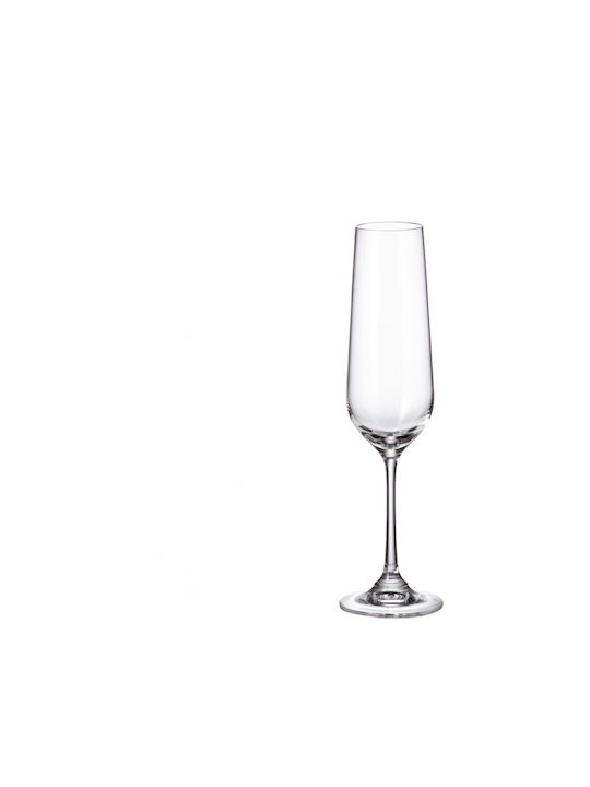 Ready Gläser-Set Champagner aus Kristall Stapelbar 6Stück