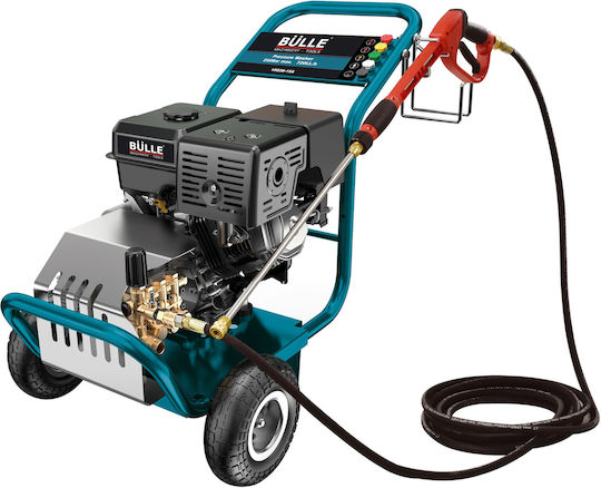 Bulle Hochdruckreiniger Benzin 420cc mit Druck 250bar und Metallpumpe
