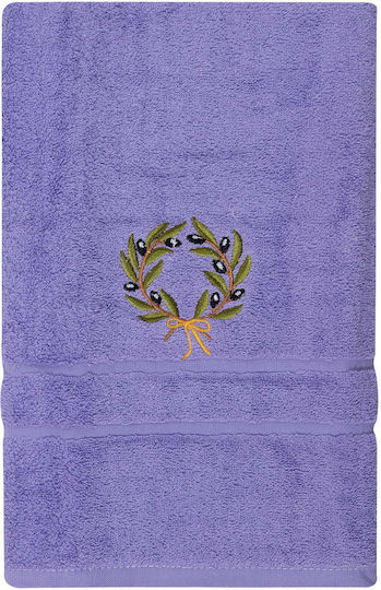 Silk Fashion Geschirrtuch 50x100εκ. Purple