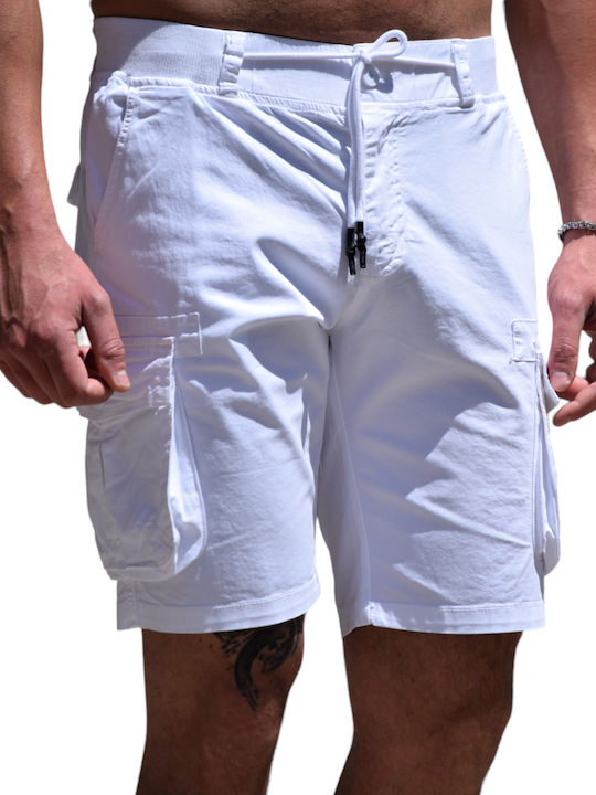 Tony Maker Men's Shorts Cargo White