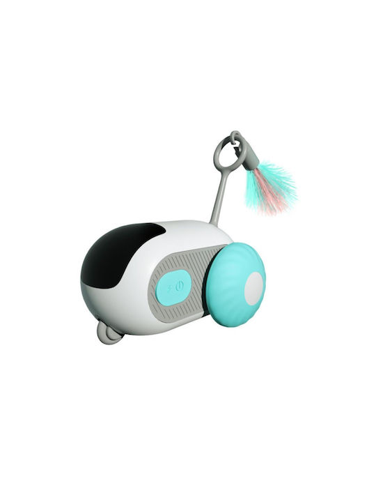 Animal Automatic Cat Toy White