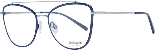 Ana Hickmann Women's Metal Prescription Eyeglass Frame Blue HI1075 06A