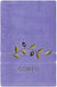 Gesichtstuch 50cm X 100cm Lila Zweig Korfu
