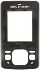 Sony Μεσαίο Πλαίσιο Μαύρο για Sony Ericsson T303