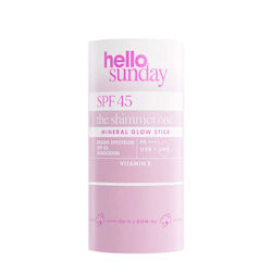 Hello Sunday The Shimmer One Минерален Блясък Слънцезащитен Фактор SPF45 Стик 20гр Hello Sunday The Shimmer One Минерален Блясък Слънцезащитен Фактор SPF45 Стик 20гр
