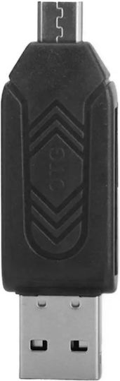 Micro Card Reader USB 2.0 / micro USB για SD