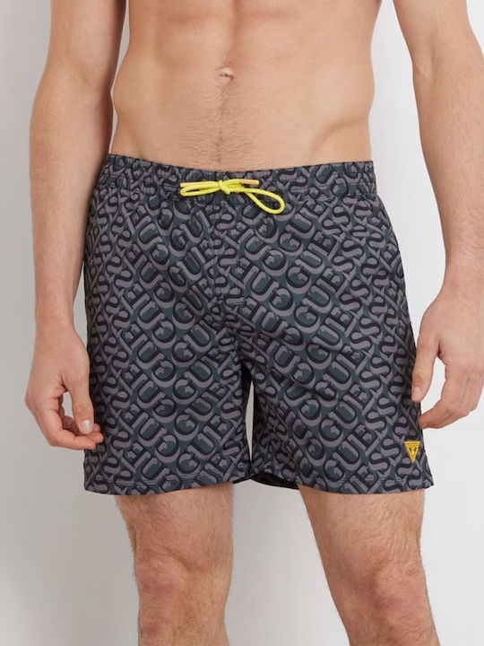 Guess Men's Swimwear Shorts Gray