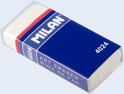 Milan Γόμα για Μολύβι 24τμχ Γκρι