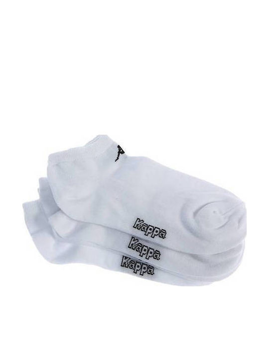 Kappa 2956900000/WH Спортни Чорапи Бял 3 чифта