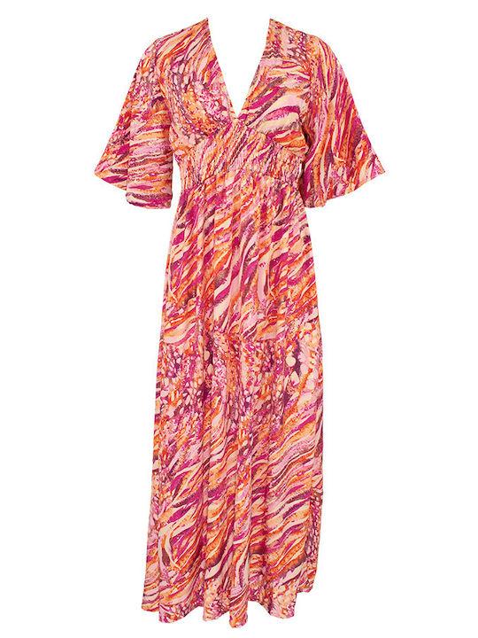 Lara Ethnics Seraphine Maxi Dress Pink