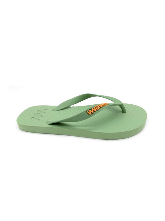 Parex Women's Flip Flops Green