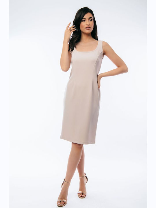 BelleFille Dress Sleeveless Ecru