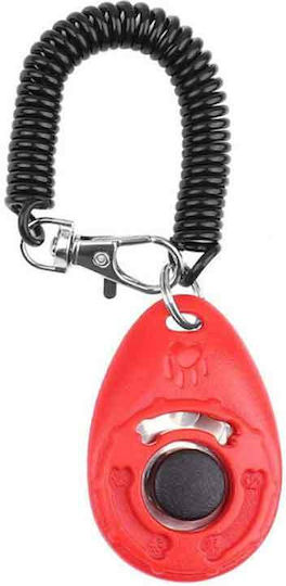 Record Clicker Training Dog in Red color