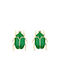 Coucou Suzette Earrings Hoops made of Steel Gold Plated