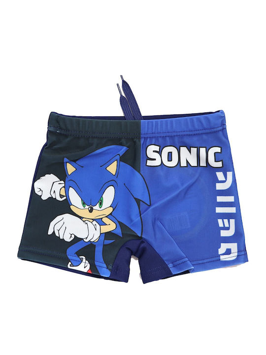 Sega Sonic Kinder Badeanzug Badeshorts Dark blue