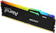Kingston Fury Beast RGB 32GB DDR5 RAM с Скорост 6000 за Настолен Компютър