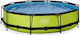 Exit Toys Runde Schwimmbecken PVC 6125l Grüne