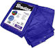 Bradas Waterproof Tarpaulin 50gr/m² 3x2m. Light Type Blue