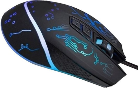 Weibo WB915 RGB Gaming Ποντίκι 3200 DPI Μαύρο