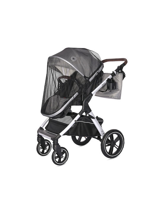 Lorelli Κουνουπιέρα Kinderwagen aus Tüll Schwarz 174x30cm