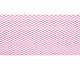 Autoline Car Decorative Grill 122cm x 22cm Pink Color