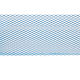 Autoline Car Decorative Grill 122cm x 22cm Blue Color