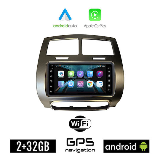 Auto-Audiosystem für Toyota Stadtkreuzer 2009 2014 (Bluetooth/USB/AUX/WiFi/GPS/Apple-Carplay/Android-Auto) mit Touchscreen 7"