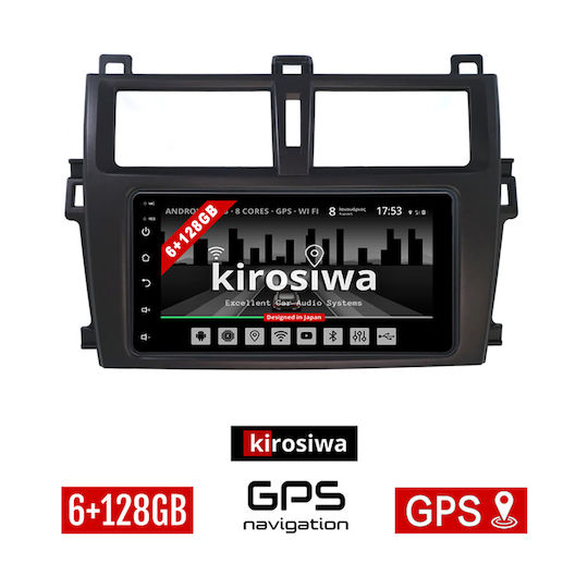 Kirosiwa Ηχοσύστημα Αυτοκινήτου για Toyota Verso 2010 2016 (Bluetooth/USB/AUX/WiFi/GPS) με Οθόνη Αφής 7"