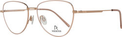 Rodenstock Γυναικείος Μεταλλικός Σκελετός Cat Eye από Τιτάνιο