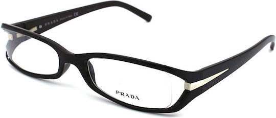 Prada Women's Acetate Brown Prescription Eyeglass Frame PRVPR10 7N61O1