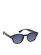 Eyelead Unisex Sunglasses with Black Plastic Frame and Black Gradient Polarized Lens