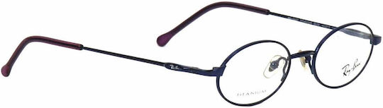Ray Ban Γυναικείος Μεταλλικός Σκελετός Γυαλιών Μπλε RB1003T 3002